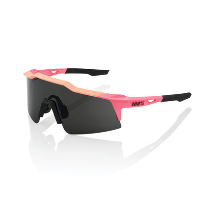 100% SPEEDCRAFT SL MATTE WASHED OUT NEON PINK SMOKE LENS