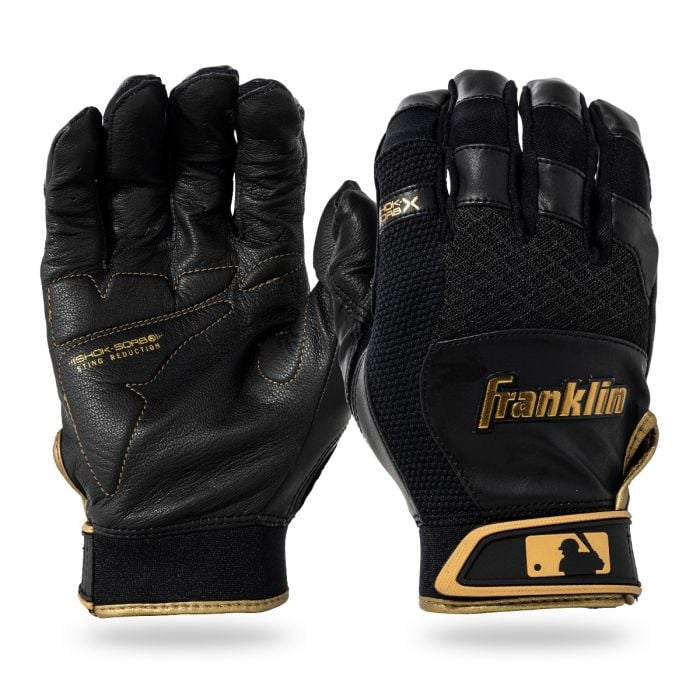 FRANKLIN SHOK-SORB X BATTING GLOVES- YOUTH