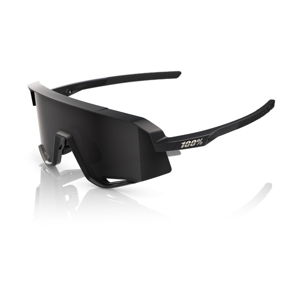 100% SLENDALE MATTE BLACK SMOKE LENS