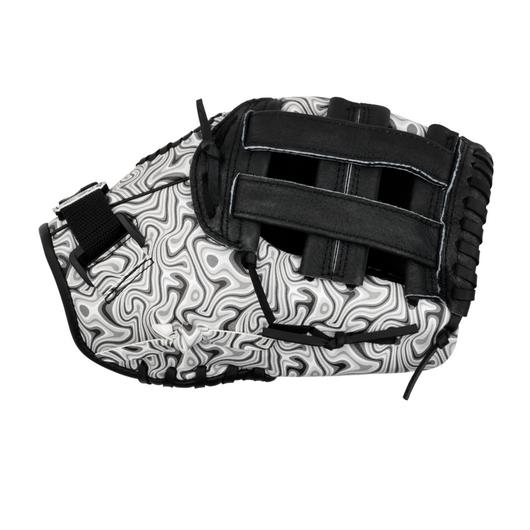 MIZUNO GPP1151Y3P PROSPECT BB 11.5" PRINTED BASEBALL GLOVE, T WEB, FULL GRAIN PIGSKIN, OIL SLICK PRINT PATTERN
