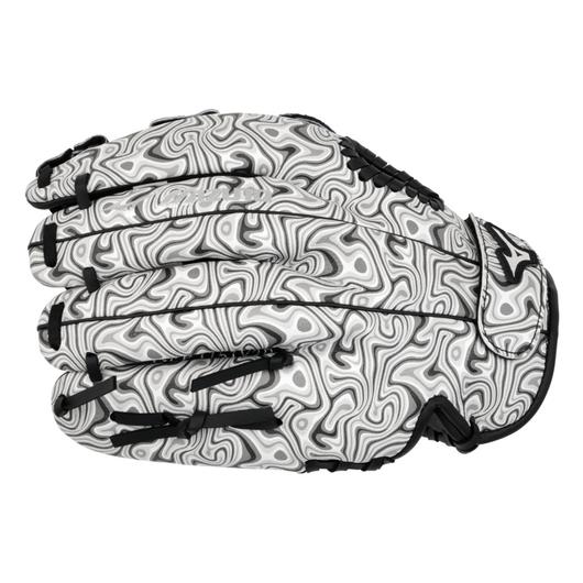 MIZUNO GPP1151Y3P PROSPECT BB 11.5" PRINTED BASEBALL GLOVE, T WEB, FULL GRAIN PIGSKIN, OIL SLICK PRINT PATTERN