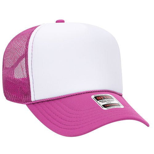 theLAB: OTTO CAP® 5 PANEL MID PROFILE MESH BACK TRUCKER HAT