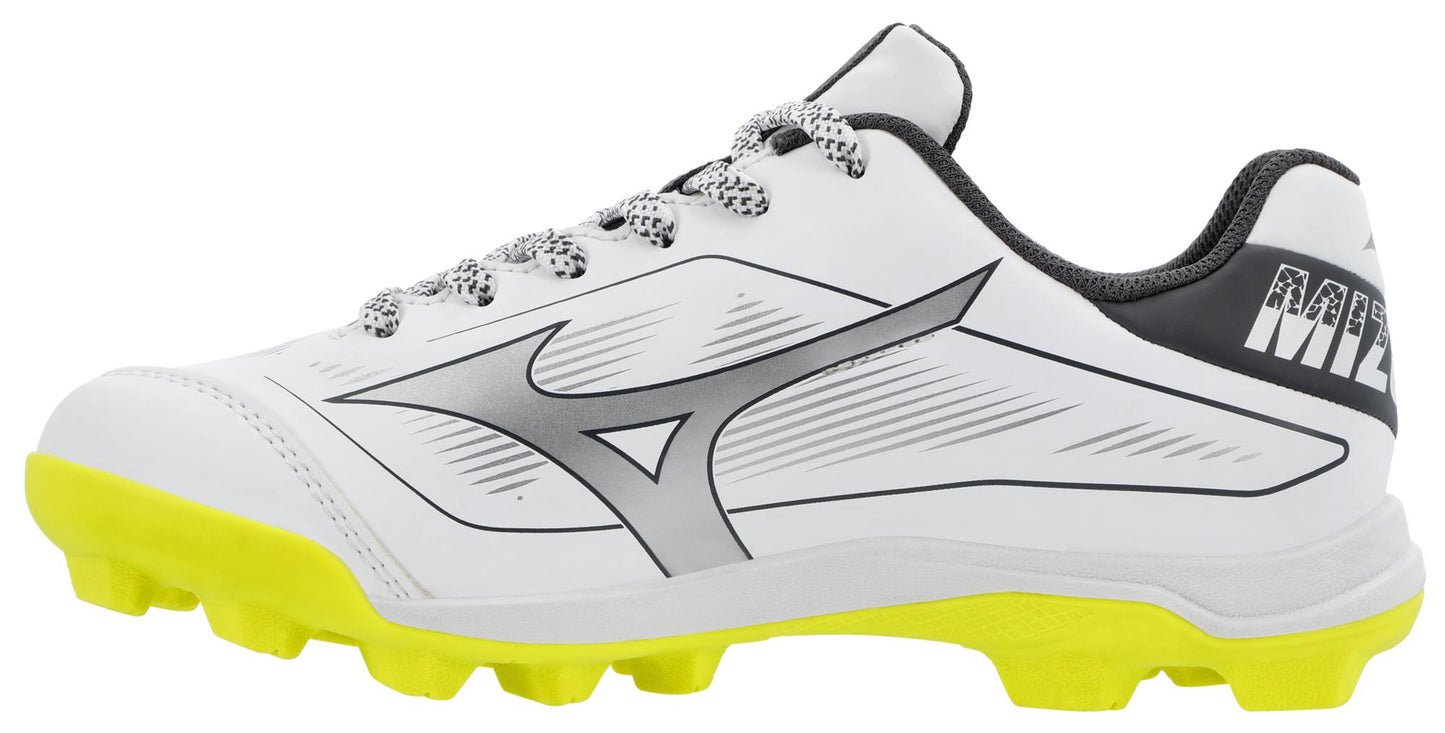 MIZUNO YOUTH CUSHIONREVO DIAMOND JR LOW BASEBALL CLEAT