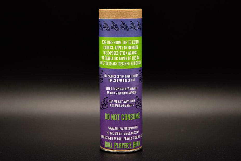 BALL PLAYER'S BALM GRAPE SCENTED BAT TACK