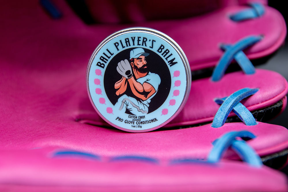 BALL PLAYER'S BALM COTTON CANDY SCENTED PRO GLOVE CONDITIONER