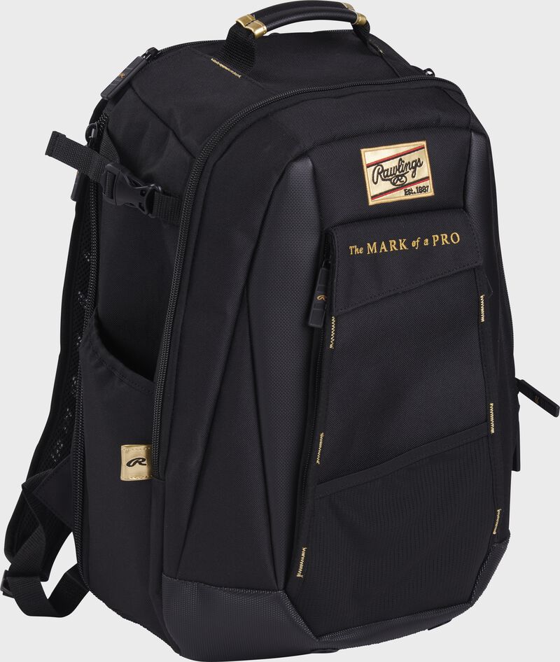 HH GOLD PLATED RAWLINGS GOLD COLLECTION UTILITY BACKPACK; HH EXCLUSIVE