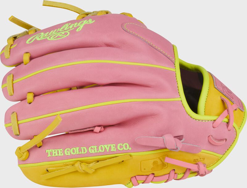 RAWLINGS HEART OF THE HIDE CONTOUR FIT 11.5-INCH PINK INFIELD GLOVE
