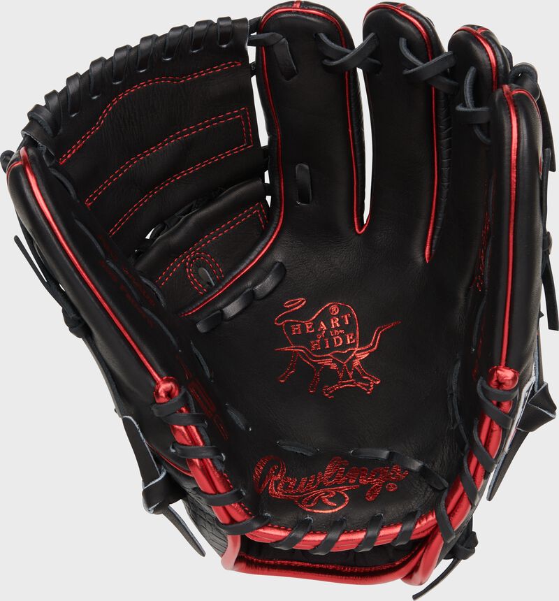 RAWLINGS HEART OF THE HIDE 11.75" CROC BLACK INFIELD/PITCHER'S GLOVE