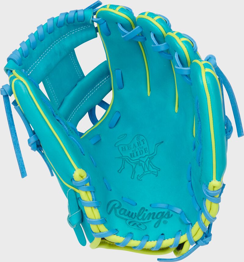 RAWLINGS HEART OF THE HIDE CONTOUR FIT 11.5-INCH TEAL INFIELD GLOVE