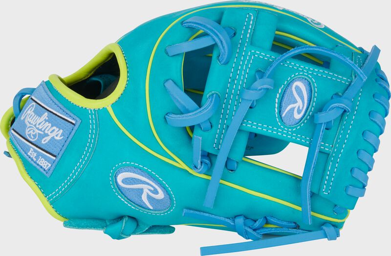 RAWLINGS HEART OF THE HIDE CONTOUR FIT 11.5-INCH TEAL INFIELD GLOVE