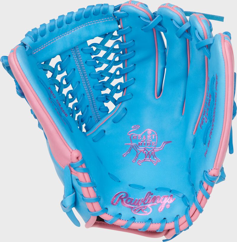 RAWLINGS HEART OF THE HIDE 12.75-INCH MODIFIED TRAP-EZE WEB GLOVE