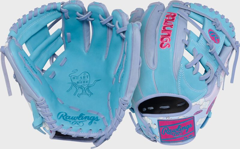 RAWLINGS ICON FEST HEART OF THE HIDE COLUMBIA BLUE/PERIWINKLE 11.5" INFIELD GLOVE