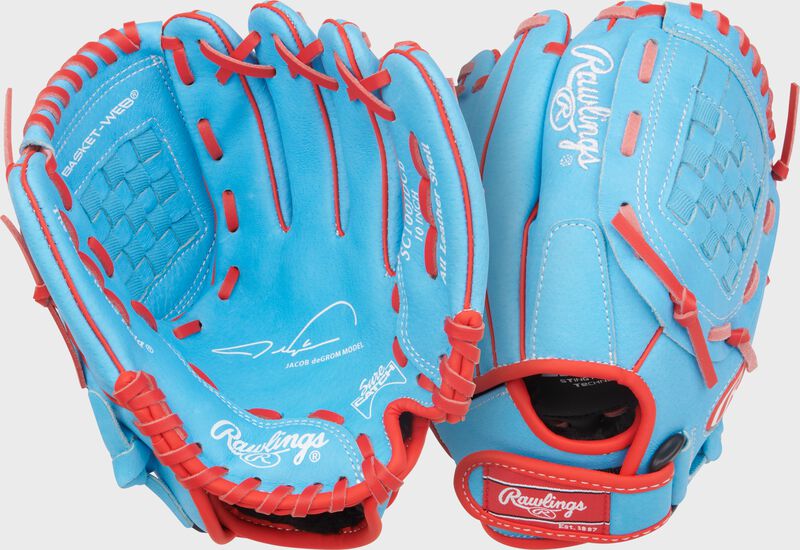 RAWLINGS SURE CATCH 10" JACOB dEGROM SIGNATURE YOUTH BASEBALL GLOVE