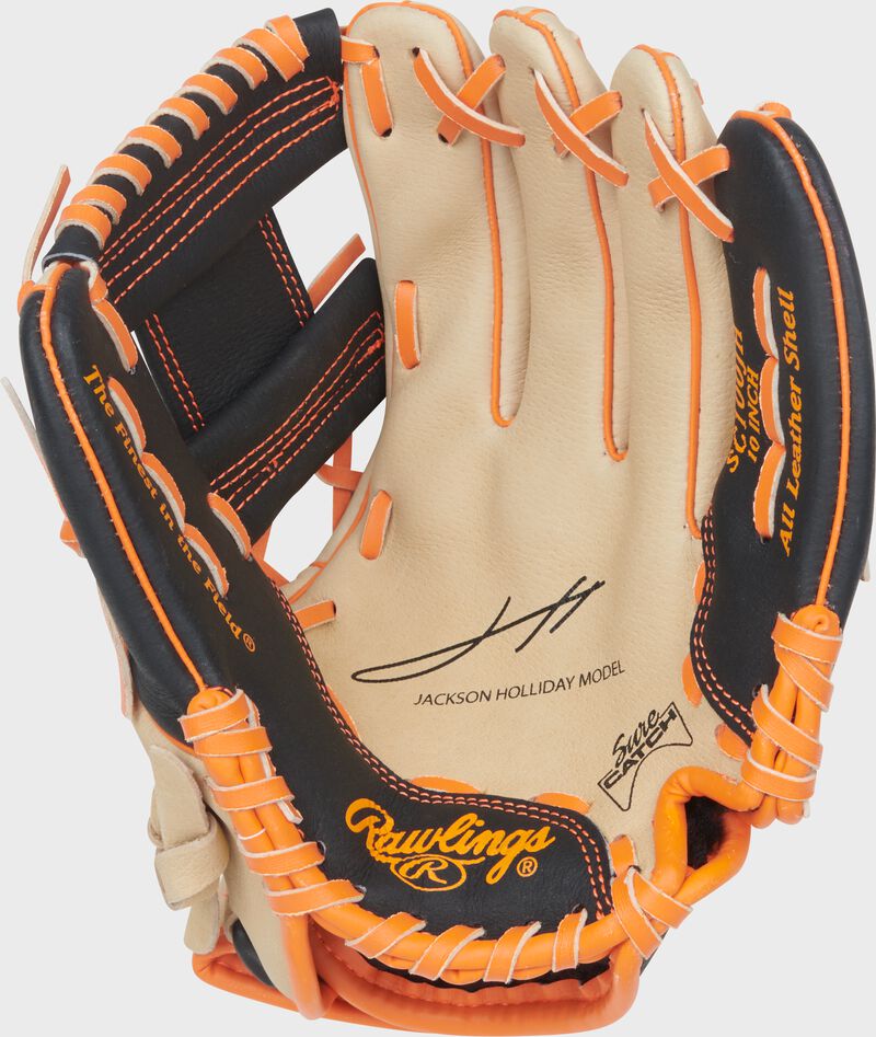 RAWLINGS SURE CATCH 10" JACKSON HOLLIDAY SIGNATURE YOUTH INFIELD GLOVE