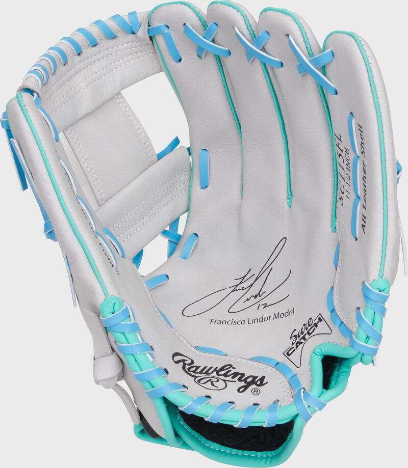 RAWLINGS SURE CATCH 11.5" FRANCISCO LINDOR SIGNATURE YOUTH INFIELD GLOVE