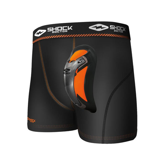SHOCK DOCTOR ULTRA PRO BOXER COMPRESSION SHORT WITH ULTRA CUP