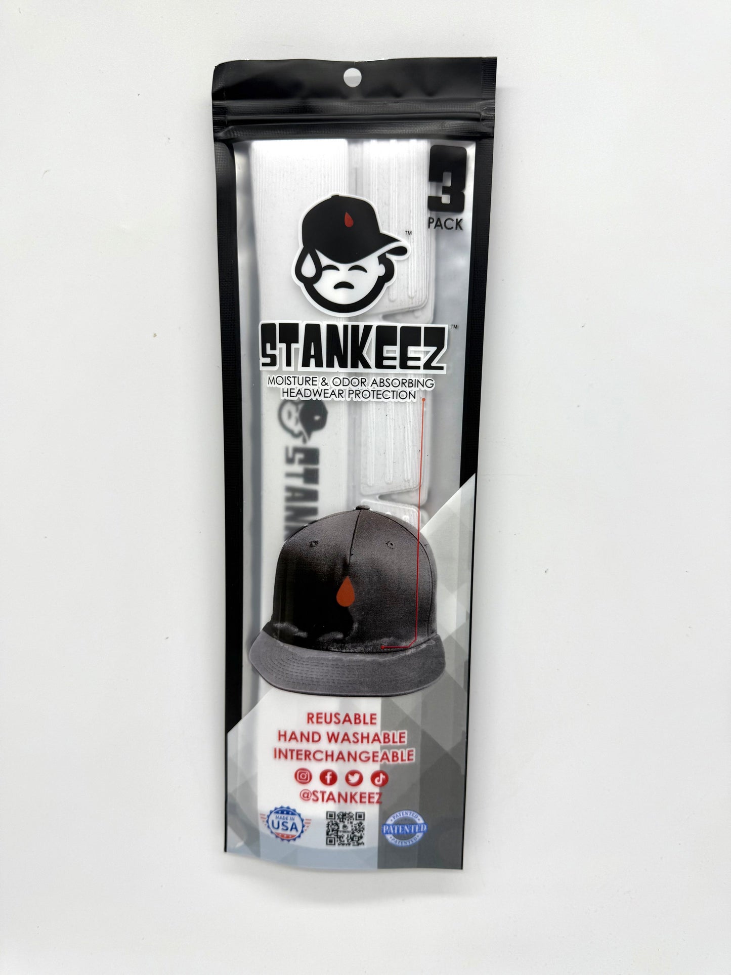 STANKEEZ HAT LINER - WHITE