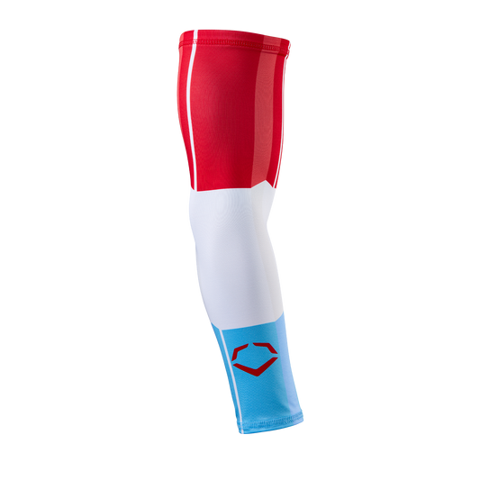 EVOSHIELD X-SRZ RED WHITE ICE ARM SLEEVE