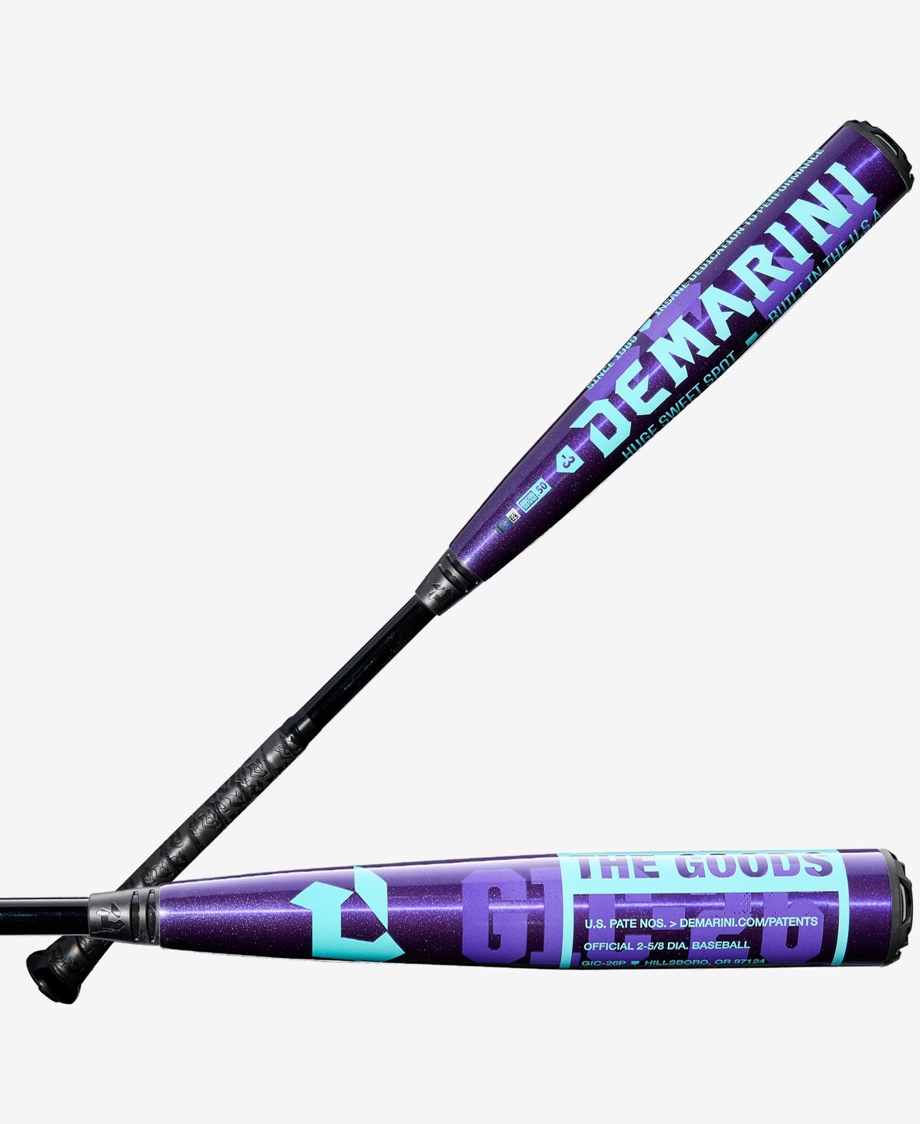 2026 DEMARINI THE GOODS™ ROYAL PURPLE (-3) BBCOR BASEBALL BAT