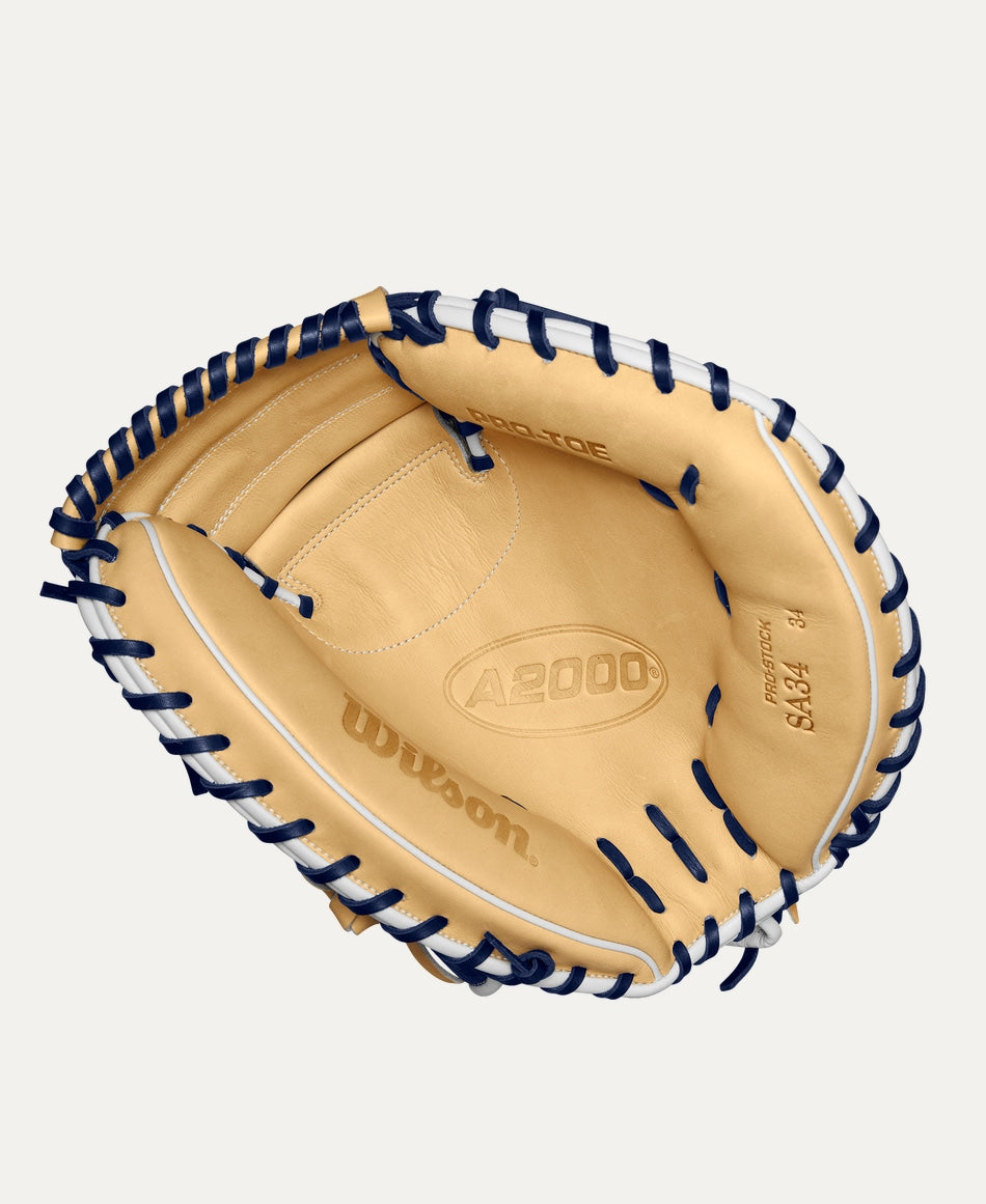 WILSON WINTER 2024 A2000® SA34SS 34” BASEBALL CATCHER'S MITT