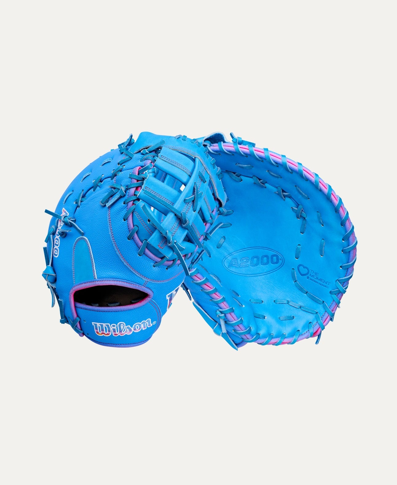WILSON 2026 LOVE THE MOMENT™ A2000® 1612 12” BASEBALL FIRST BASE MITT