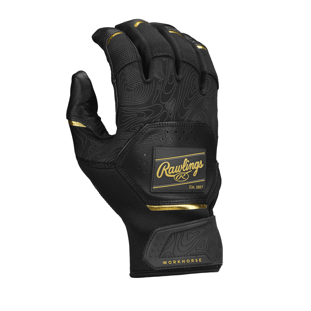 RAWLINGS YOUTH WORKHORSE BASEBALL BATTING GLOVES