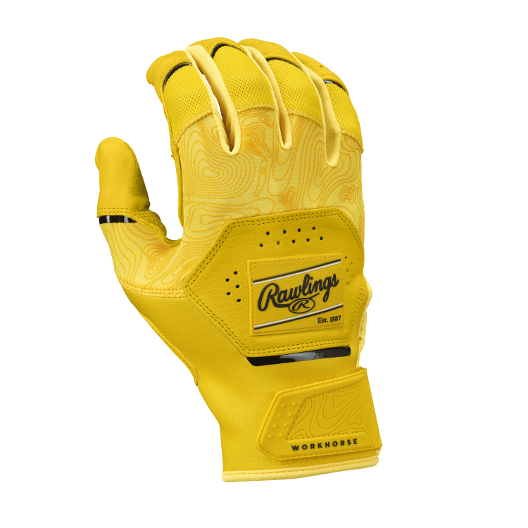 RAWLINGS YOUTH WORKHORSE BASEBALL BATTING GLOVES
