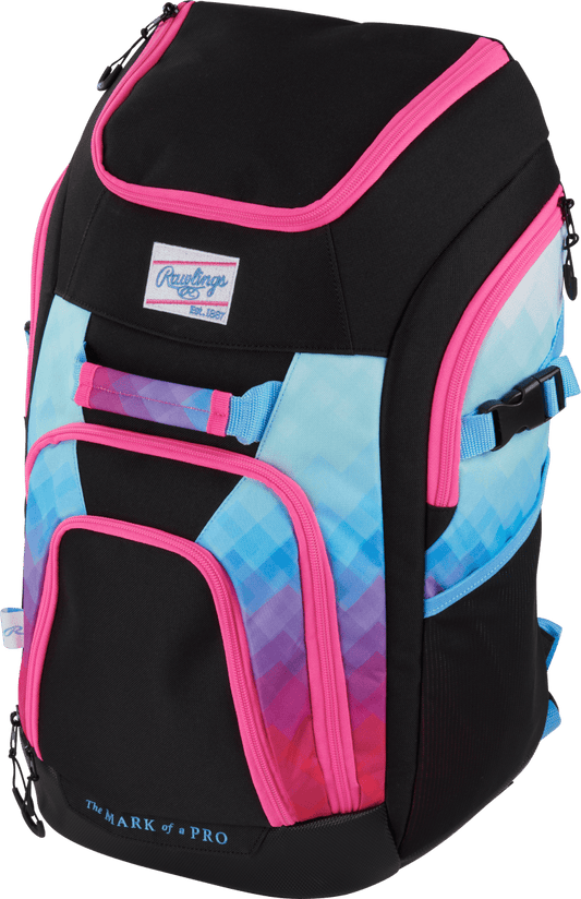 RAWLINGS FRANCHISE 2 PLAYER'S BASEBALL BACKPACK