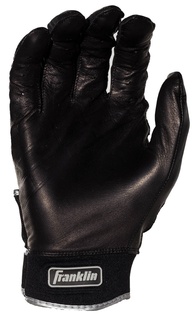 FRANKLIN POWERSTRAP CHROME BATTING GLOVES