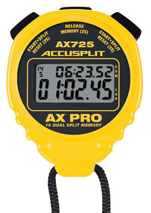 ACCUSPLIT AX725 - AX PRO MEMORY SERIES PROFESSIONAL