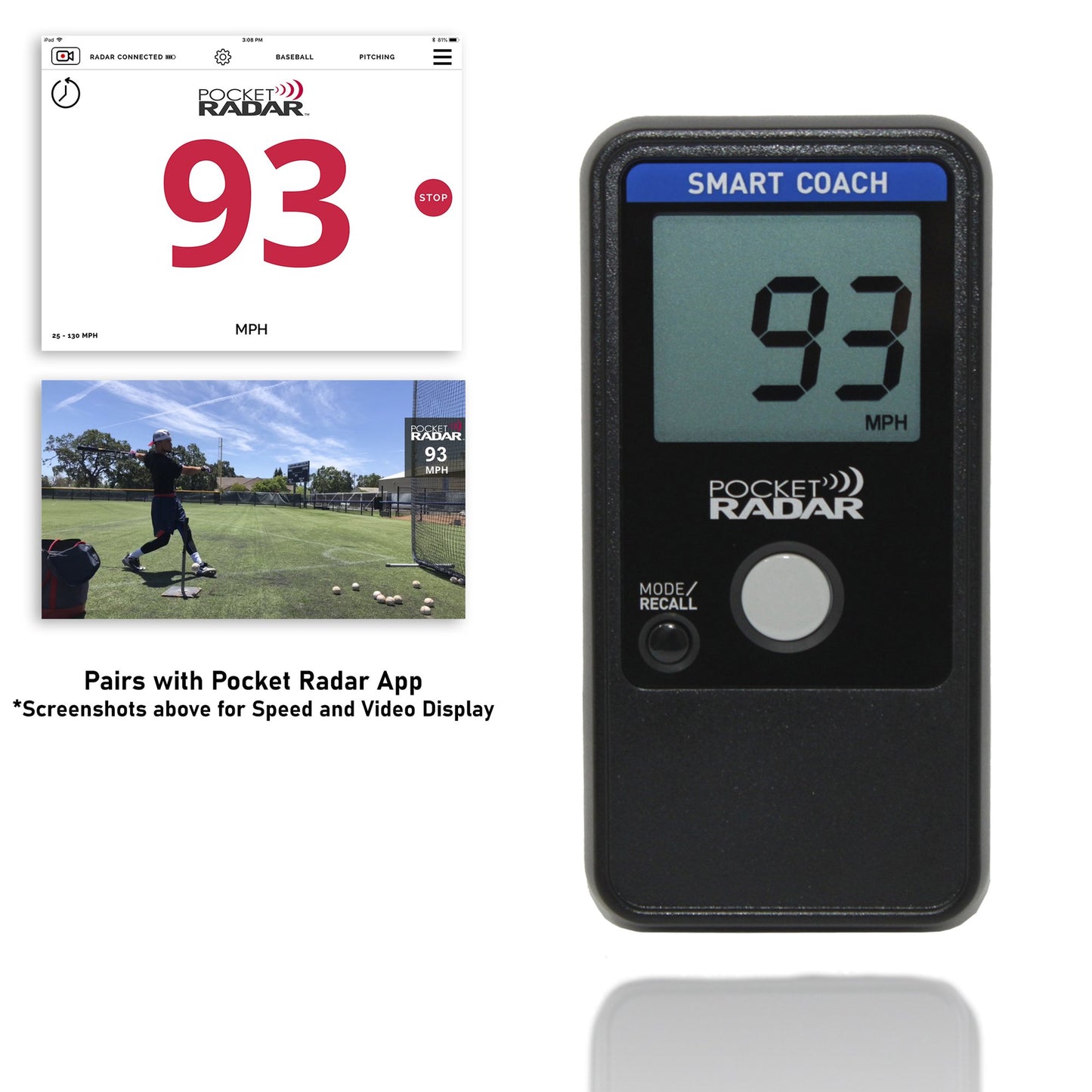 SMART COACH RADAR™ APP SYSTEM (MODEL SR1100)