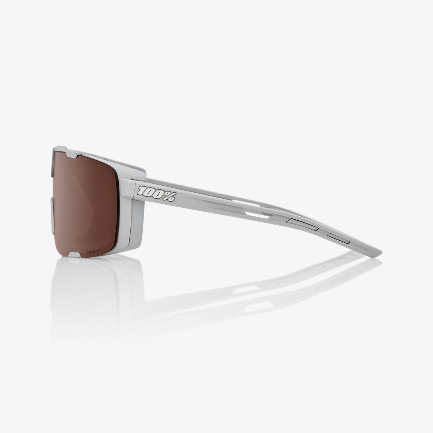 100% EASTCRAFT SOFT TACT COOL GREY HiPER CRIMSON SILVER MIRROR LENS