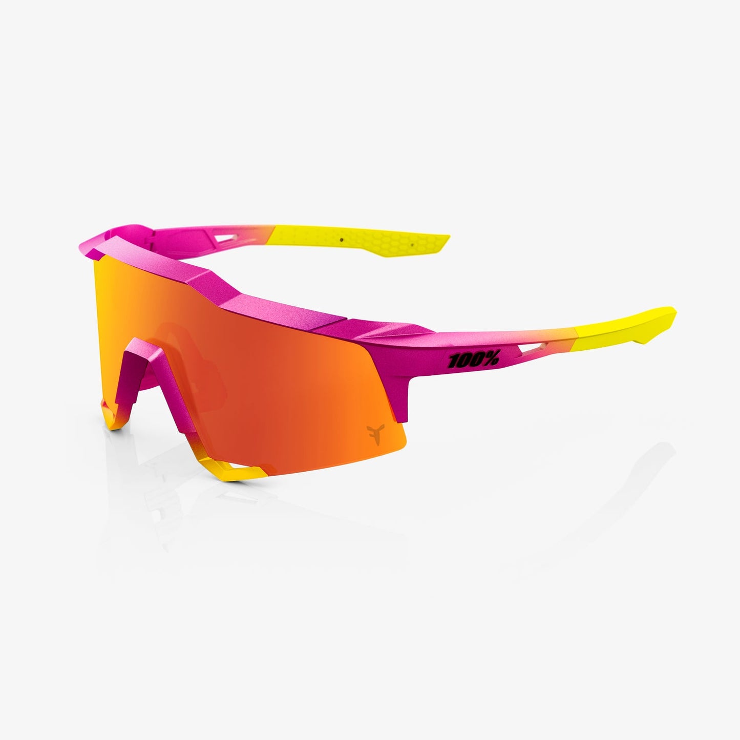 100% SPEEDCRAFT® FERNANDO TATIS JR SE PINK/YELLOW HiPER® RED MULTILAYER MIRROR LENS