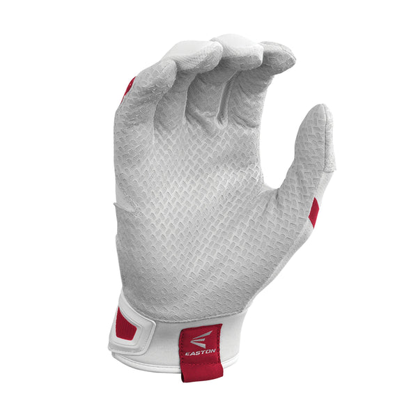 Easton Z7 VRS Hyperskin Batting Gloves - Goatskin Palm, VRS Padding, Lock Down Strap