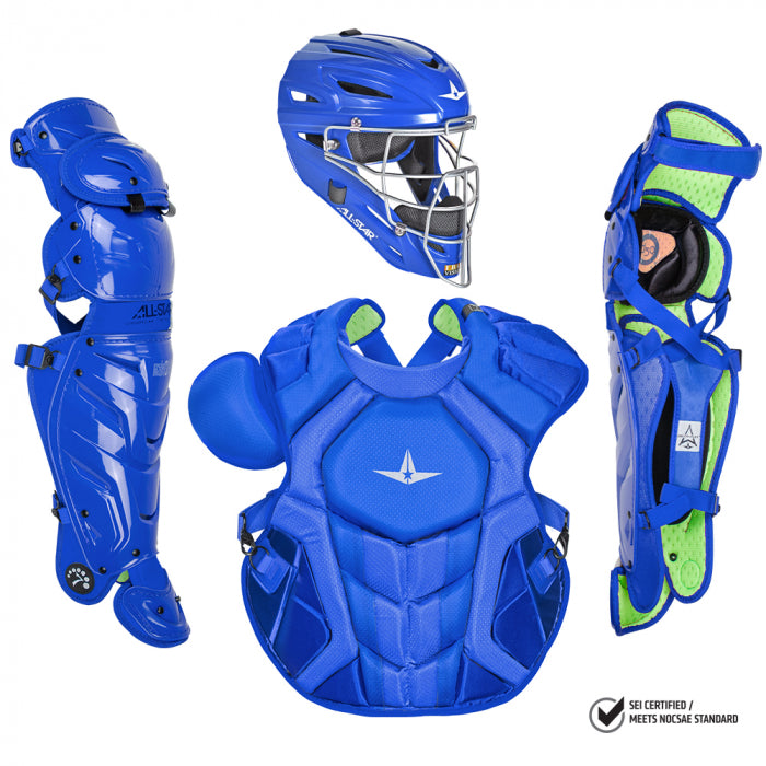 ALL-STAR S7 AXIS™ ADULT CATCHING KIT, SOLID COLOR // MEETS NOCSAE