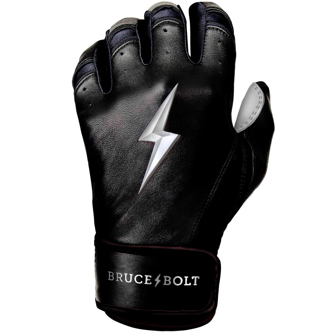 BRUCE BOLT YOUTH CHROME SERIES SHORT CUFF BATTING GLOVES