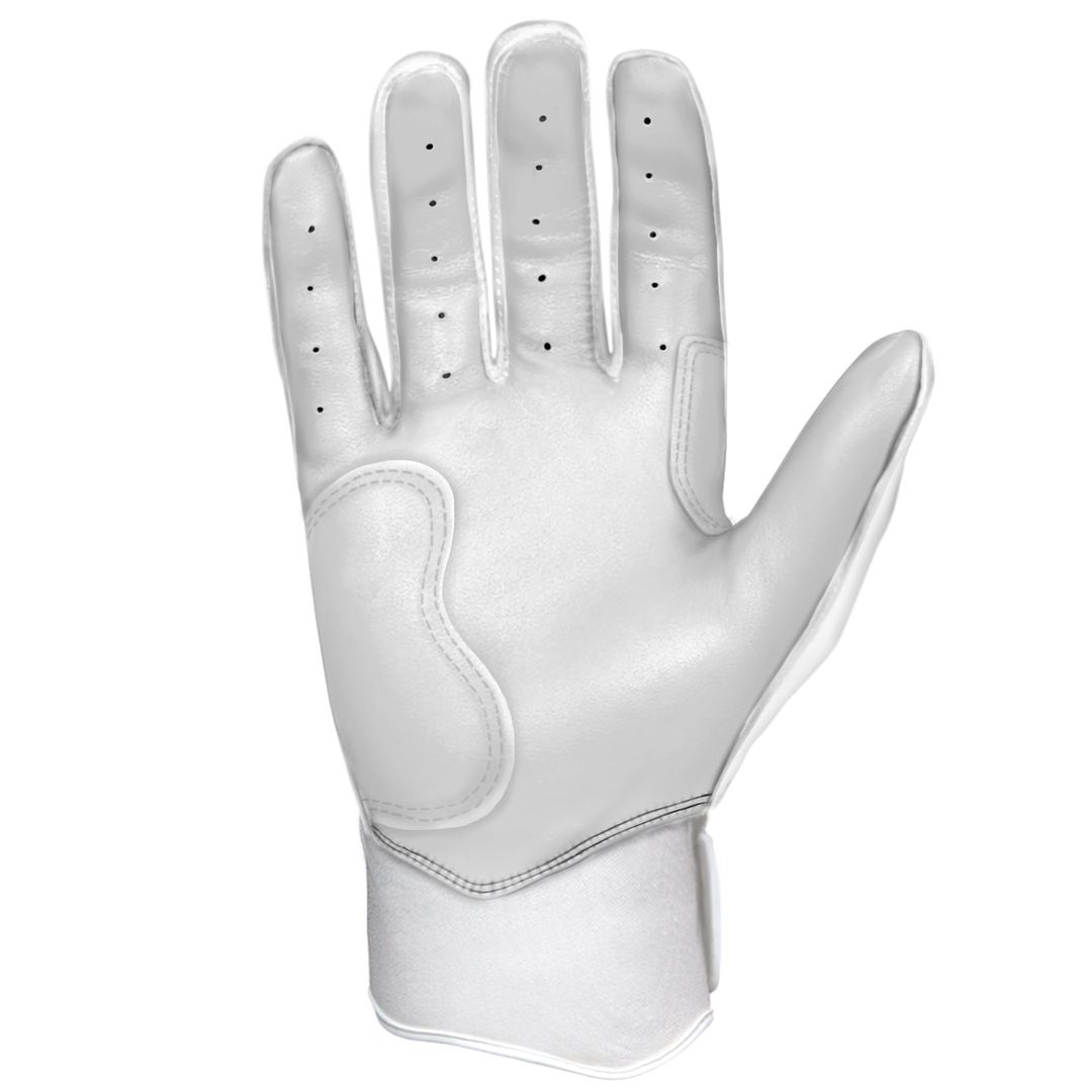 BRUCE BOLT YOUTH CHROME SERIES SHORT CUFF BATTING GLOVES