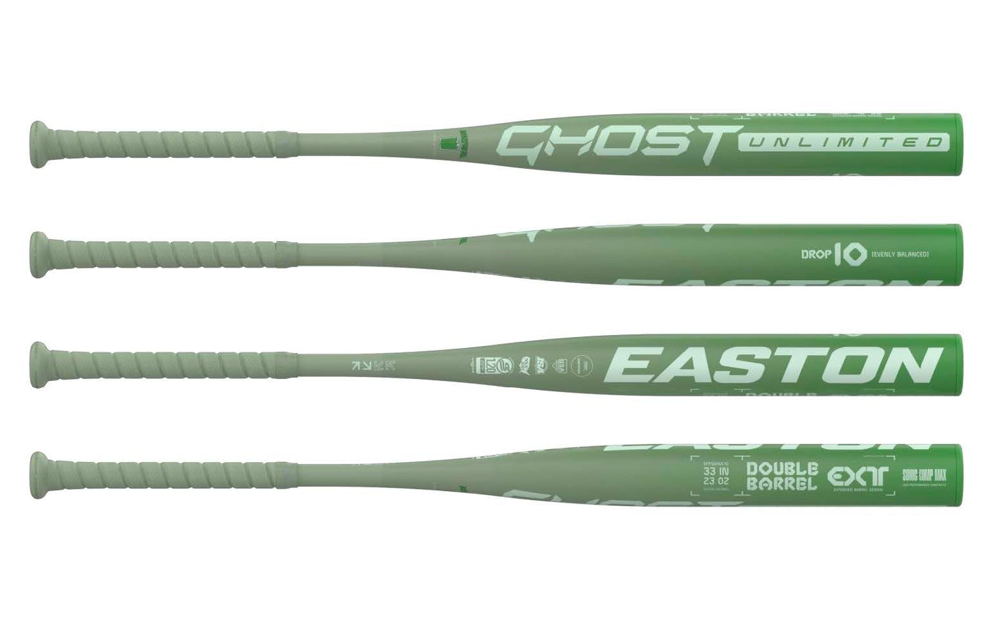 2025 EASTON GHOST UNLIMITED MATCHA LIMITED EDITION FASTPITCH BAT
