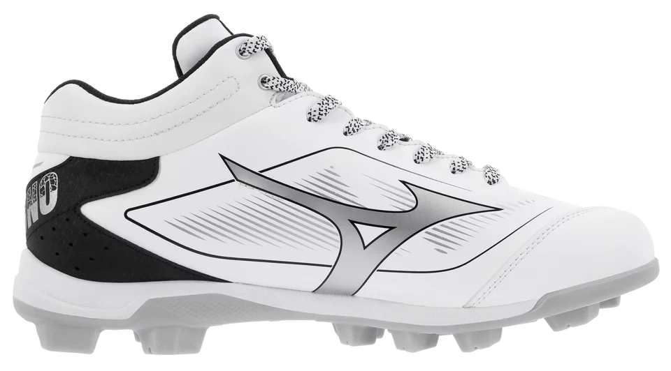 MIZUNO MEN'S CUSHIONREVO DIAMOND MID TPU BASEBALL CLEATS