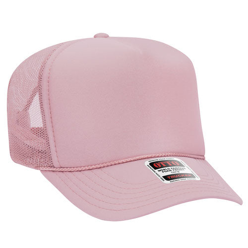 theLAB: OTTO CAP® 5 PANEL HIGH CROWN MESH BACK TRUCKER HAT