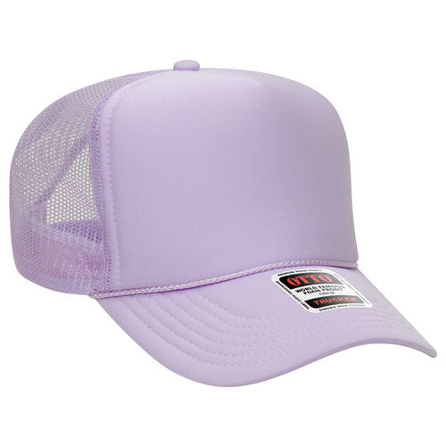 theLAB: OTTO CAP® 5 PANEL HIGH CROWN MESH BACK TRUCKER HAT