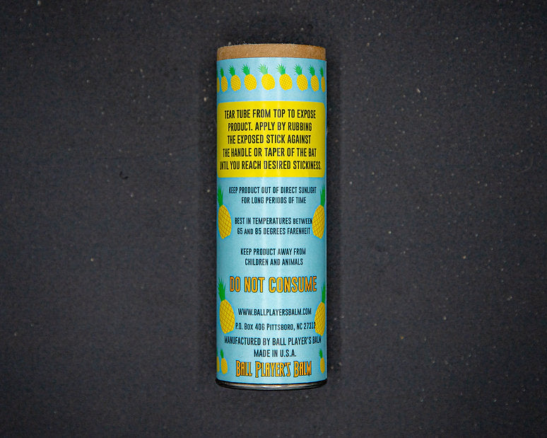 BALL PLAYER'S BALM JUICY PINEAPPLE SCENTED BAT TACK