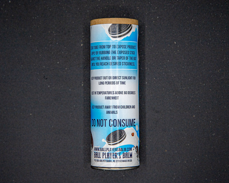 BALL PLAYER'S BALM COOKIES 'N CREAM SCENTED BAT TACK