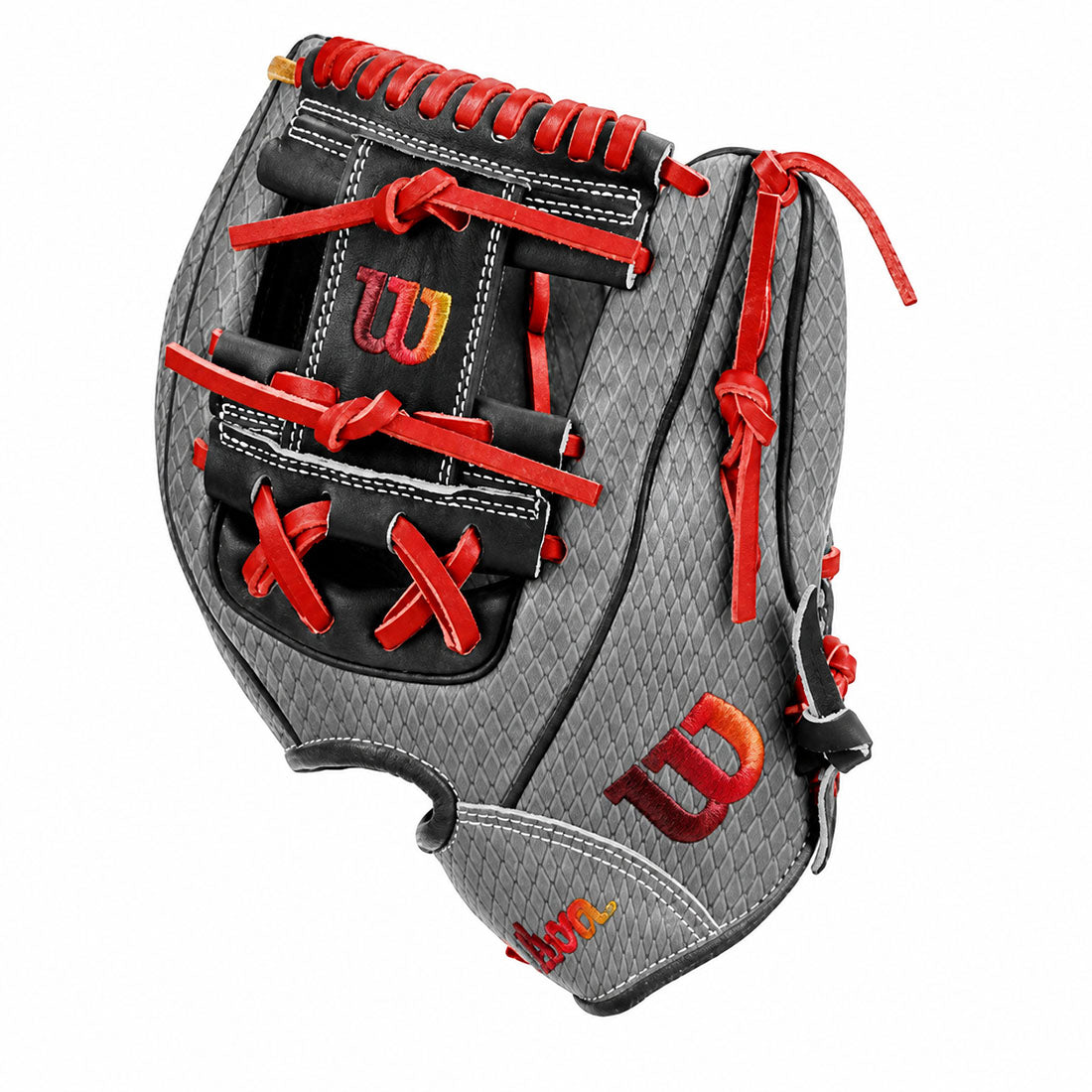 2027 WILSON A1000 DP15 11.5" LE INFIELD BASEBALL GLOVE: FIREBIRD