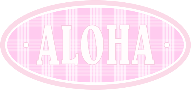 LLD PALAKA "ALOHA" PATCHES