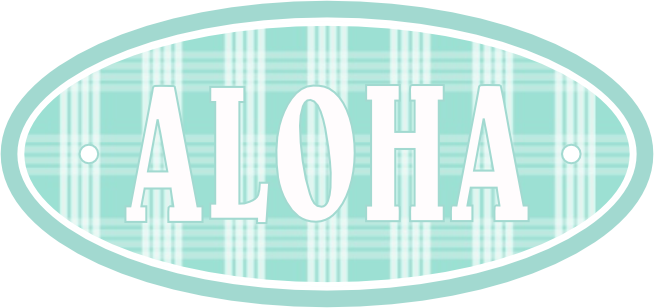 LLD PALAKA "ALOHA" PATCHES