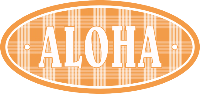 LLD PALAKA "ALOHA" PATCHES