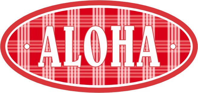 LLD PALAKA "ALOHA" PATCHES
