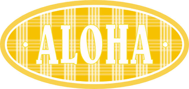 LLD PALAKA "ALOHA" PATCHES