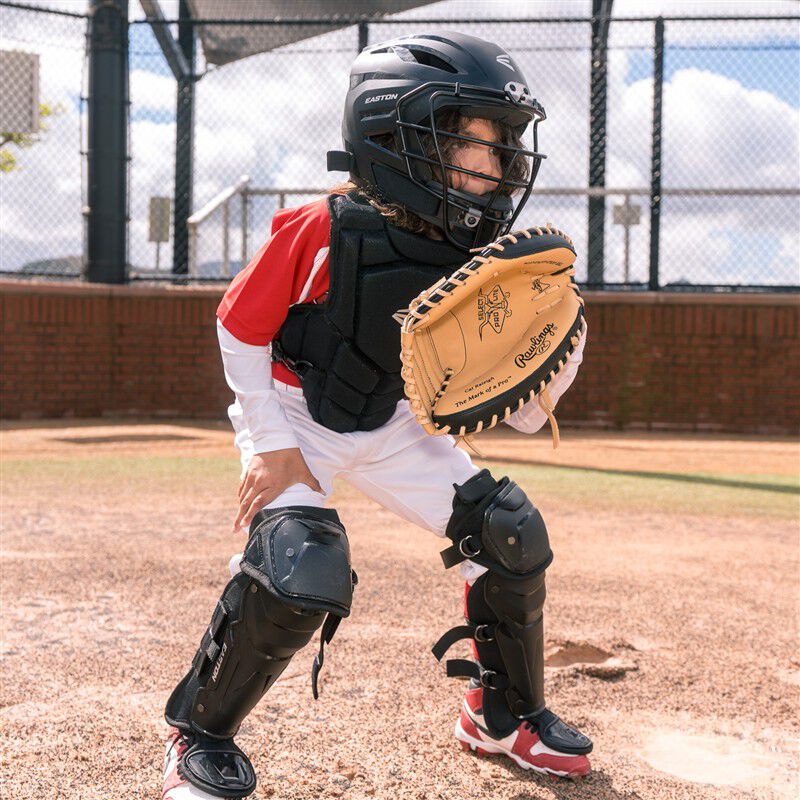 EASTON BLACK MAGIC 3.0 YOUTH CATCHER'S SET, BLACK, TB/S
